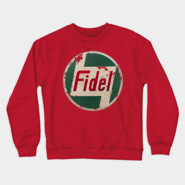 FIDEL Crewneck Sweatshirt by KARMADESIGNER T-SHIRT SHOP